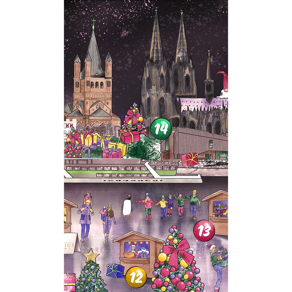 Neuer Weihnachtszauber für Köln: Der Adventskalender